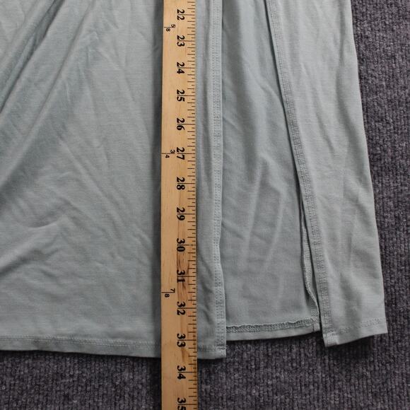 Reformation Skirt Small Dunne Knit Midi Sage Green Minimalist Quiet Luxury Chic - Picture 7 of 9